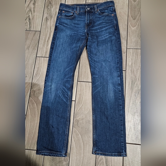 Mens Levi Strauss 513 Slim Straight 30x32 Pant Jean Lot (3) - Picture 10 of 13